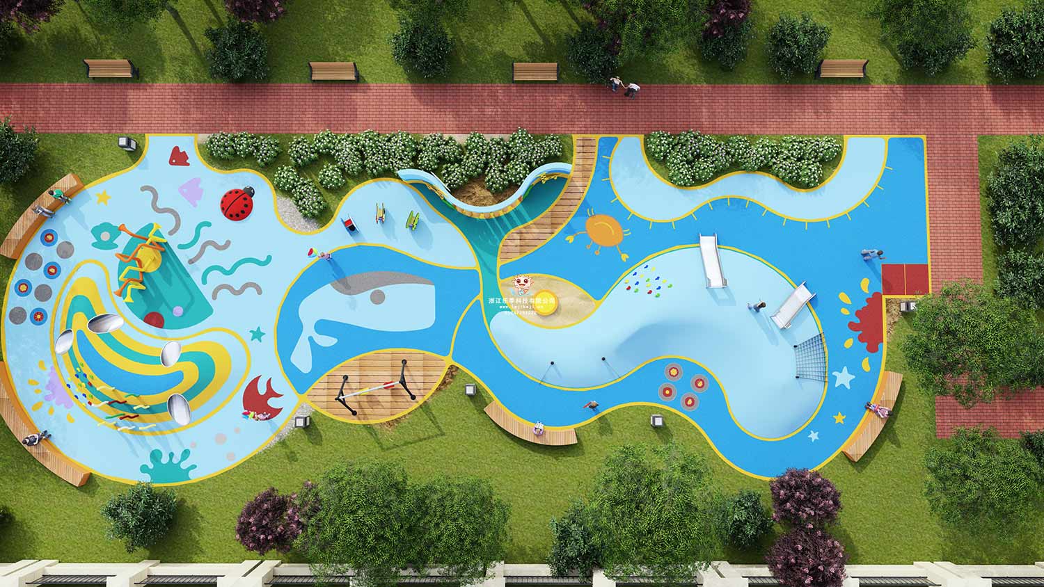  戶外無動(dòng)力游樂設(shè)備-1